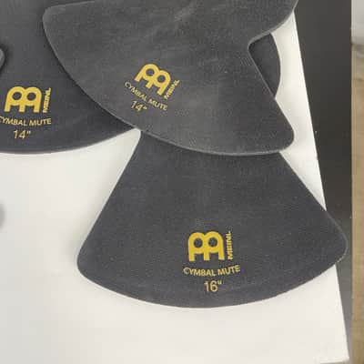 Meinl Cymbal Mute Pack w/ 14" Hi-Hats, 16" Crash, 18" Crash & 20” Ride Dampers image 3