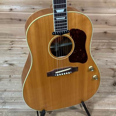 Gibson Custom Limited Edition John Lennon J-160E Peace Acoustic Guitar - Antique Natural image 1