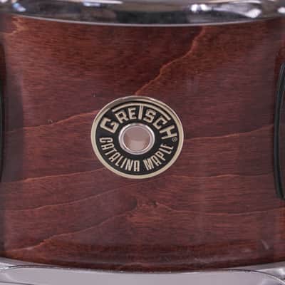 Gretsch Catalina Maple 14" x 6" Snare Drum – Walnut Glaze – Excellent image 5