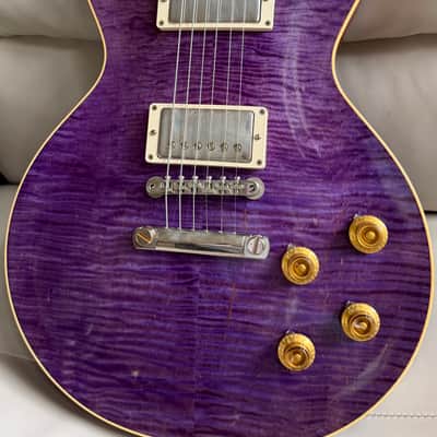 Gibson Murphy Lab '59 Custom Shop Les Paul 2023 - Trans Purple Aged _ R9 1959 historic reissue image 19