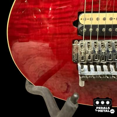 Peavey EVH Wolfgang with Floyd Rose - Transparent Red - x11340 image 8
