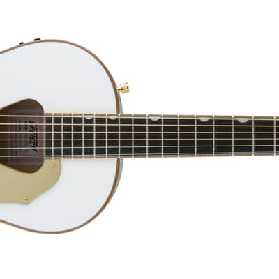 Gretsch G5021WPE Rancher Penguin Parlor Acoustic/Electric Guitar - White image 14