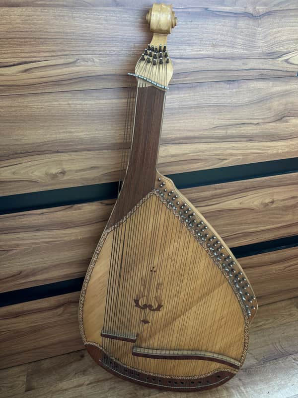 Bandura USSR Soviet Ukranian National Folk Instrument Bandyra Vintage