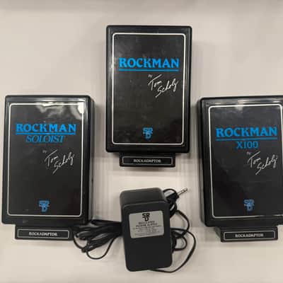 Rockman Model II B Soloist X100 Tom Scholz SR&D Multi Effects Headphone Amp Lot
