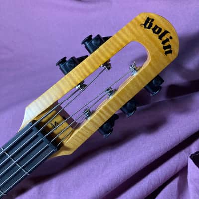 RARE Bolin NS Design NS-5 Bass sn:0127 Ned Steinberger VIDEO DEMO *FACTORY HARD SHELL CASE EXCELLENT image 14