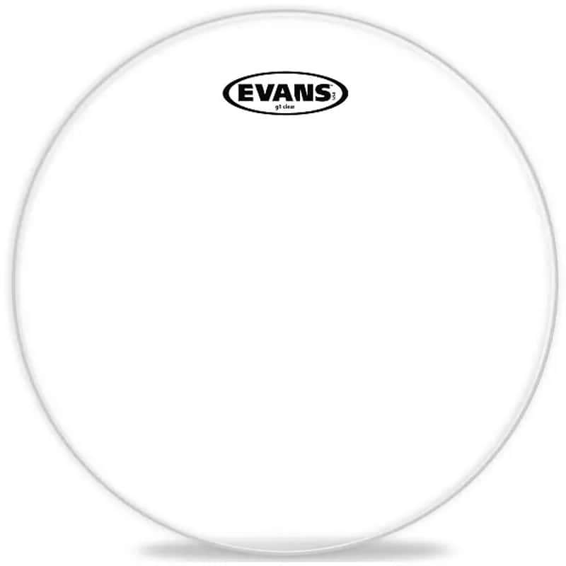 Evans TT20G1 G1 Clear Drum Head - 20" image 1