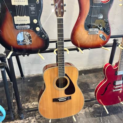 1979 Yamaha FG-340 Acoustic Guitar Rosewood 3-Piece Back Great tone! image 8