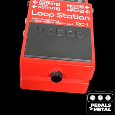 Boss RC-1 Loop Station 2014 - Present - Red - X17456 image 2