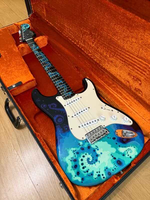 RARE Fender Stratocaster Masterbuilt and painted by Pamelina image 1