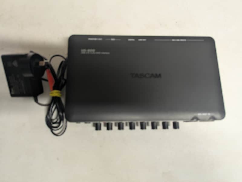 TASCAM US-800 USB 2.0 Audio Interface 2000s - Black image 1