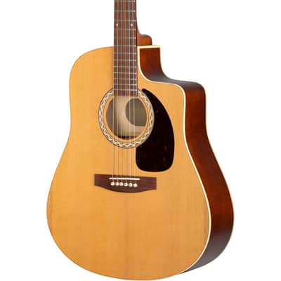 Seagull S6+tobacco L.R.Baggs搭載 エレアコ Seagull S6+ Cutaway Acoustic Electric Guitar w/LR Baggs Micro EQ