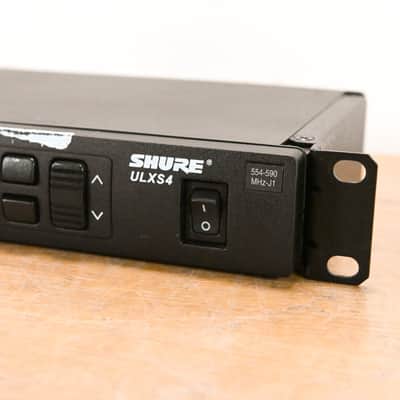 Shure ULXS4 Wireless Receiver - J1 Band: 554-590 MHz (NO POWER SUPPLY) CG0101F image 2