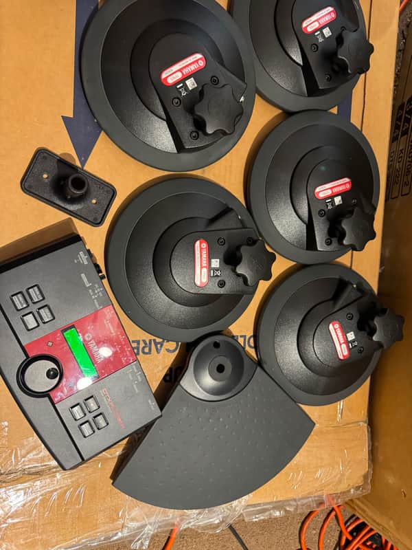 Yamaha DTXPLORER Electronic Drum Set – Module, Pads & Cables – Excellent/Mint Condition – NO RACK image 1