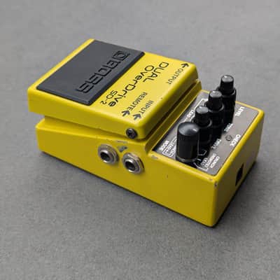 Boss SD-2 Dual OverDrive (Silver Label) 1993 - 1998 - Yellow image 4