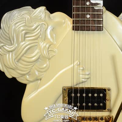 1990's ESP Angel guitar Pearl White image 5