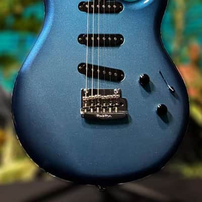 Ernie Ball Music Man Luke L4 SSS Blue Diesel H05439 image 3