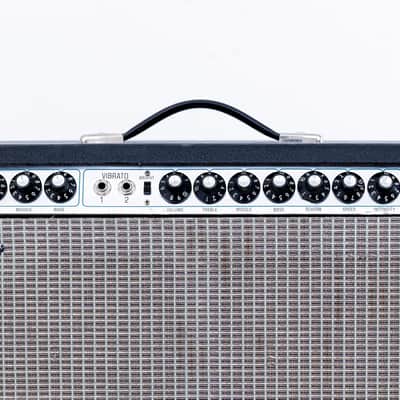 1976 Fender Twin Reverb Silverface Vintage Tube Amp, Serviced & Retubed image 3