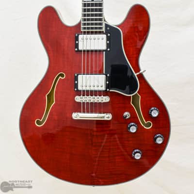 Eastman T486 Semi Hollow Thinline - Red (s/n: 2349) image 1