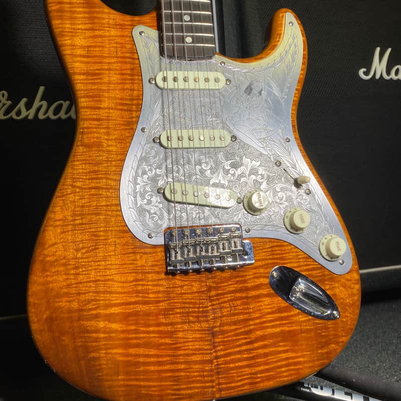 Engraved Fender Custom Shop Artisan Stratocaster image 1