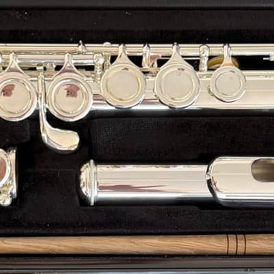 Powell Sonaré PS-101 Flute in C, offset G, with original case and accessories. - Silver Plated image 2