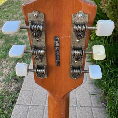 Teisco Del Rey EP-7 Hollow Body Vintage Guitar 1960's Greenburst image 6