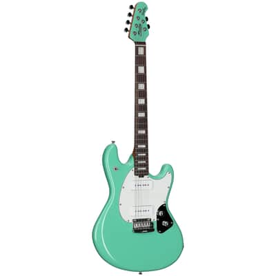 Sterling by Music Man SR50X StingRay Plus Electric Guitar, Seafoam Green, Open Box (Good) image 2