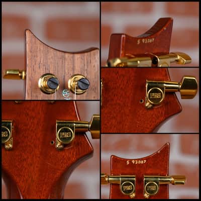 PRS 20th Anniversary Custom 22 Flame Maple Top Violin Amber Sunburst 2005 w/ OHSC image 12