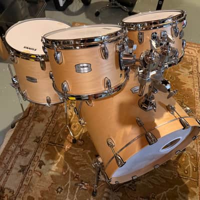 Yamaha TMP0F4 Tour Custom 20x15/14x13/12x8/10x7" 4pc Shell Pack 2020 - Present - Butterscotch Satin image 7