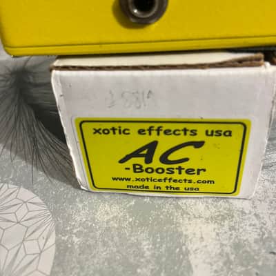 Xotic AC Booster 2007 - 2020 - Yellow image 4