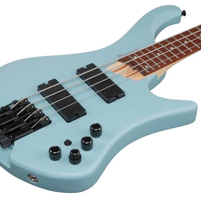 Ibanez EHB Ergonomic Headless Bass 4str - Purist Blue Matte image 5