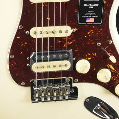 Fender American Professional II Stratocaster HSS Olympic White Rosewood Fingerboard image 3