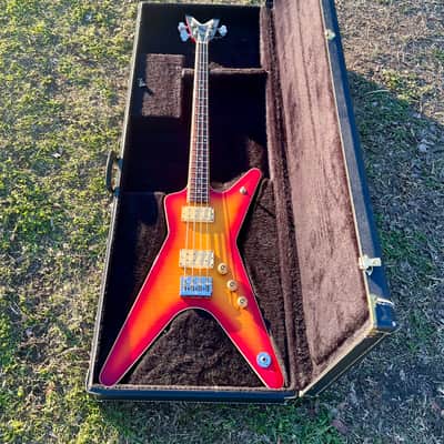 Vintage Dean ML Bass 1981 - Flame Top Cherry Sunburst image 19