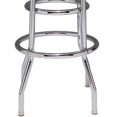 Fender Blackout Backrest Barstool w/ Embossed Logo, 30" image 5