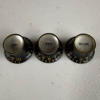 Gibson Recording Bass Knobs 1960-70's (K-346) image 1