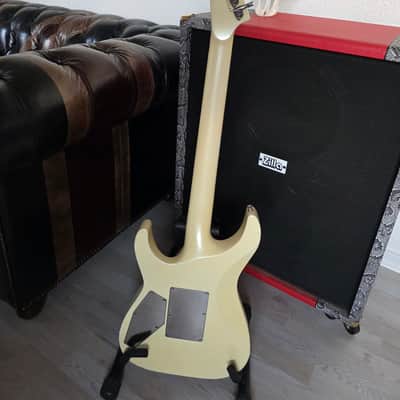 ESP M-1 Custom 1987 M1 Mirage SCALLOPED Owned by major German pro artist Jackson Headstock image 5