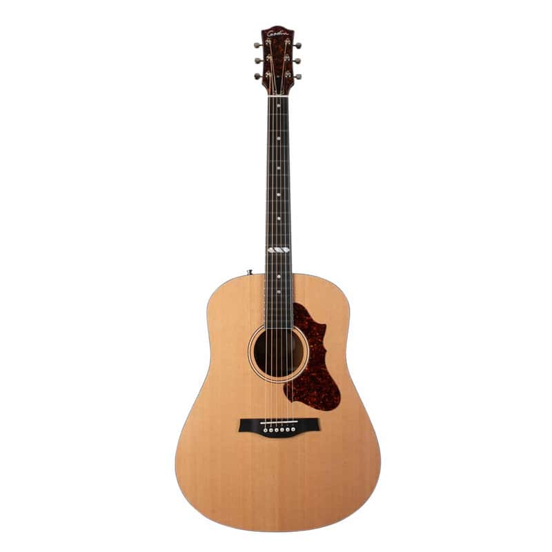Godin Metropolis Natural - Solid Cedar top - Dreadnought Acoustic Electric Guitar - LR Baggs Electronics - Gig Bag included image 1