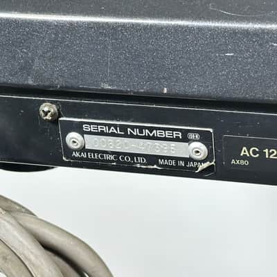 Vintage Akai AX 80 Analog Synthesizer Keyboard image 15