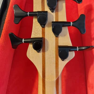 Harley Benton BZ-5000 NT (Neck Through) 5 String Bass Guitar image 6