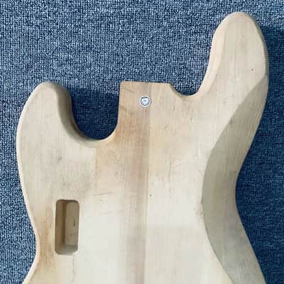 Basswood Jazz Bass Style Body image 6