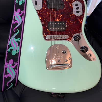 Fender Vintera '60s Jaguar Modified HH with Pau Ferro Fretboard 2019 - 2023 Surf Green image 5