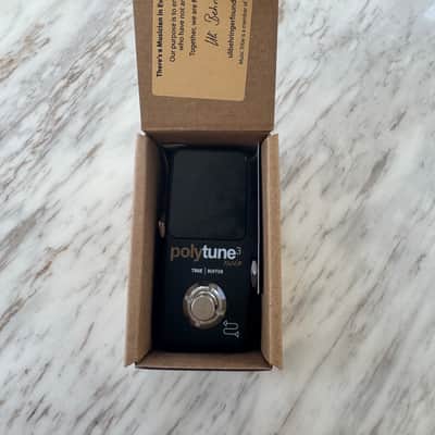 TC Electronic Polytune 3 Noir Mini Polyphonic Tuning Pedal 2019 - Present - Black image 6