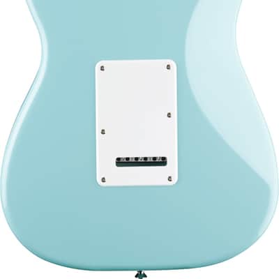 Squier Limited Edition Sonic Stratocaster HSS, Tropical Turquoise image 2