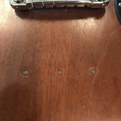 Gibson Vintage SG Junior JR 1965 Mahogany Brown OHSC P-90 Great Player Condition image 7