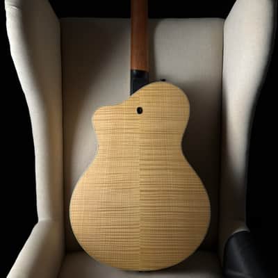 Island Instruments DelAir Headless Fan Fret Multi Scale Archtop Hollowbody image 2