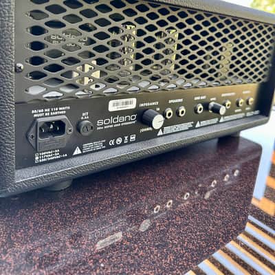 Soldano SLO-30 Custom Amp Head Salt and Pepper Grill image 6