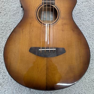 Breedlove Pursuit Exotic S Concerto Amber Bass CE Acoustic Electric Guitar image 3