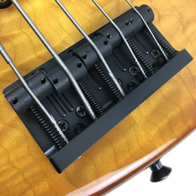 Sadowsky NYC Vintage 5-21 Standard J-Bass 2019 Quilted Maple/Brazilian Rosewood image 7
