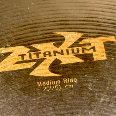 COLLECTABLE 20” Zildjian TITANIUM ZXT MEDIUM Ride image 2