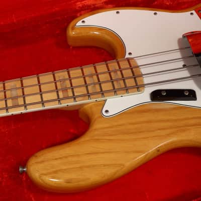 1974 Fender Jazz Bass - Natural - All Original image 12