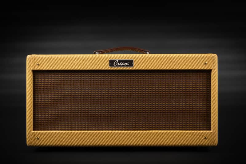 2012 Cream JTA40 Tweedsound - Tweed | Made in Germany Handwired 40 Watt Boutique Electric Guitar Tube Top Head Amp image 1